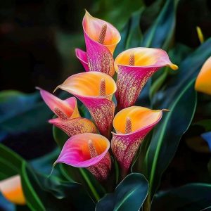 Калла Оникс купить по цене от 450р. в интернет-магазине «Посадика» с доставкой почтой в в Светлограде и по всей России – [изображение №1].